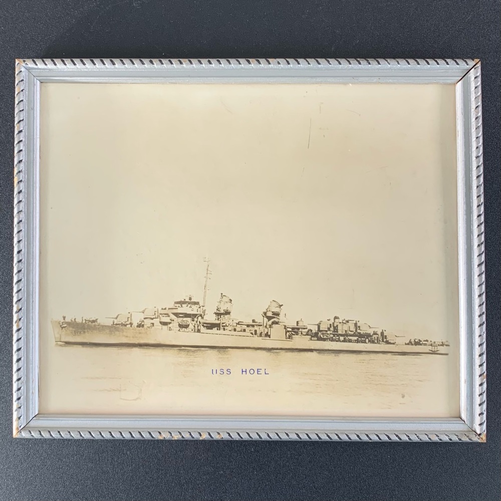 Photo of the U.S.S. Hoel from Our Navy Magazine.